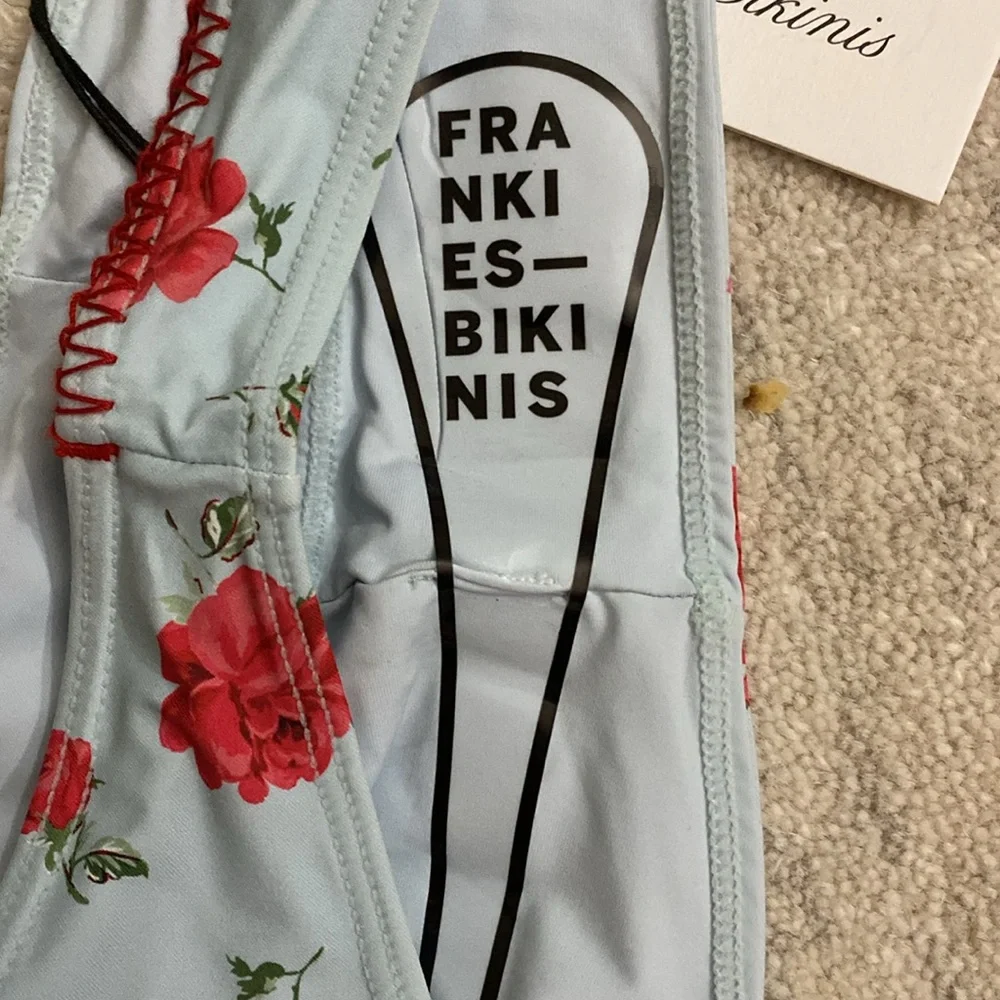 Frankie’s Bikinis Women’s Dove Bikini Bottom. Size XS. NWT